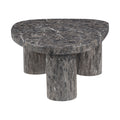 Sylvestra Brown Concrete Indoor/Outdoor Coffee Table - CT13