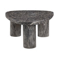 Sylvestra Brown Concrete Indoor/Outdoor Coffee Table