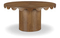 Devonne 60" Oak Veneer Dining Table