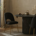 Lausanne Velvet Upholstered Dining Chair