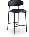 Leocadia Vegan Leather Upholstered Counter Stool