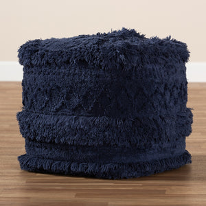 Curlew Handwoven Pouf Ottoman