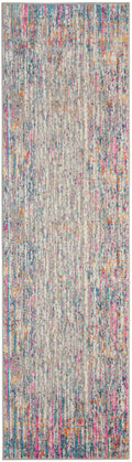 Passion Ivory Multicolor Modern Polypropylene Area Rug