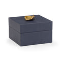 Leaf Box - Navy