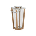 Lanai Teak and Glass Hurricane - SM