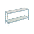 Conner Cane Console - Blue