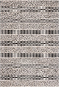 Natura Collection Rug – Artisan Texture in Black & Ivory