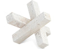 Sitges Natural Travertine Decorative Object