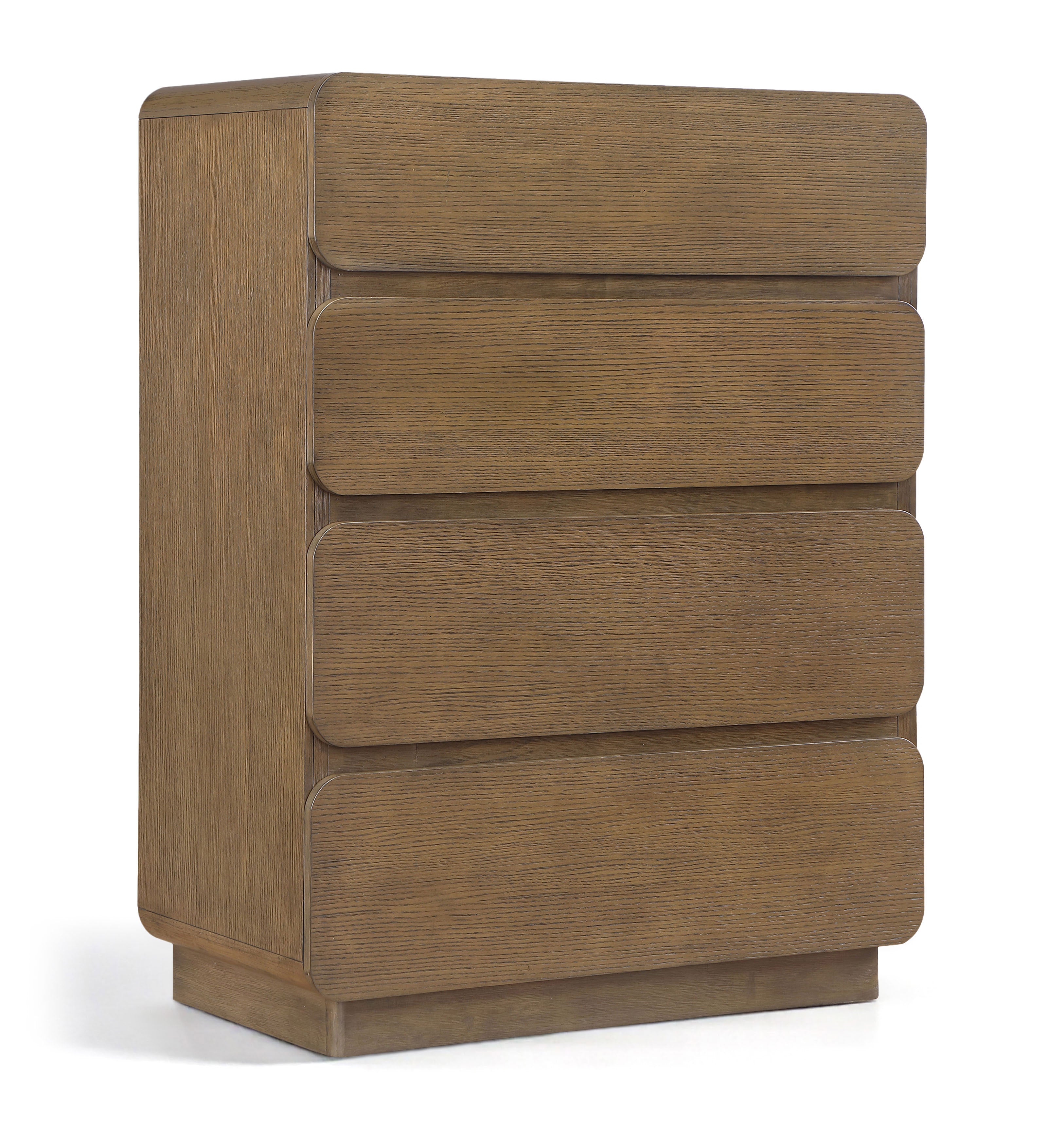 Adley Solid Wood And Oak Veneer Chest