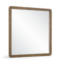 Adley Solid Wood And Oak Veneer Mirror