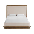 Adley Fabric Upholstered Queen Bed (3 Boxes)