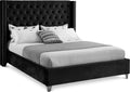 Alaia Velvet Upholstered Full Bed