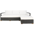 Anguilla Outdoor Sectional in Charcoal