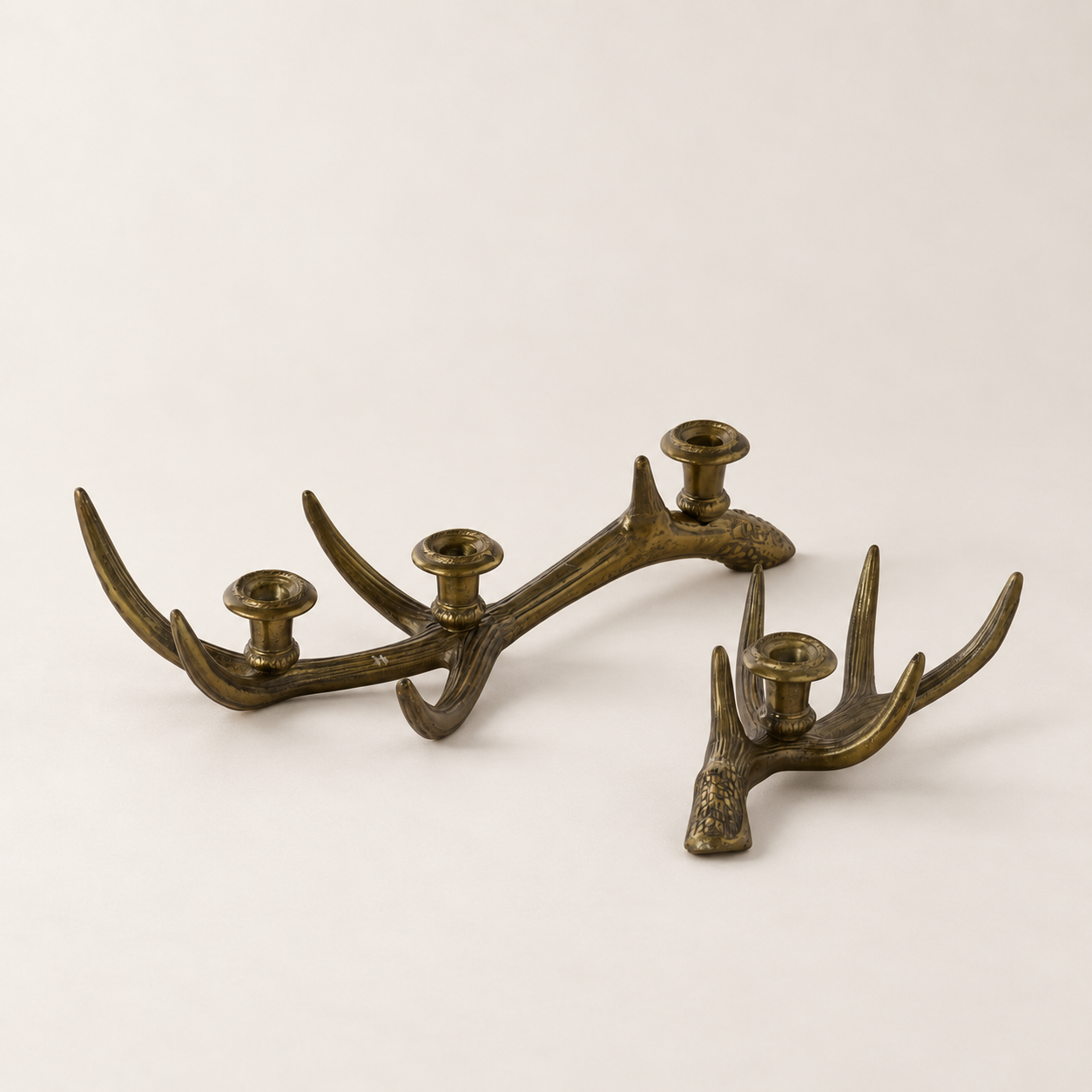 Elegant Antler Candleholder