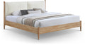 Antonella Cream Fabric Upholstered King Bed