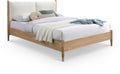 Antonella Cream Fabric Upholstered Queen Bed