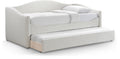 Arianna Cream Boucle Fabric Upholstered Twin Daybed