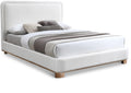 Muriel Linen Textured Fabric Upholstered King Bed