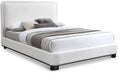 Muriel Linen Textured Fabric Upholstered Full Bed