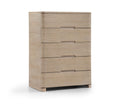 Civita Natural Oak Veneer And Solid Wood Chest