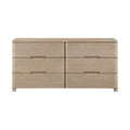 Civita Natural Oak Veneer And Solid Wood Dresser