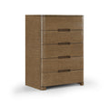Civita Brown Oak Veneer And Solid Wood Chest