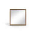 Civita Brown Oak Veneer And Solid Wood Mirror