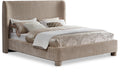 Orvieto Chenille Fabric Upholstered Queen Bed