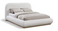 Ulyana Chenille Fabric Upholstered Full Bed