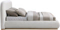 Ulyana Chenille Fabric Upholstered Queen Bed