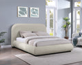 Ulyana Chenille Fabric Upholstered Queen Bed