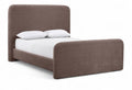 Fenn Chenille Fabric Upholstered Full Bed