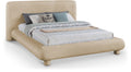 Brianne Chenille Fabric Upholstered Queen Bed