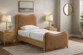 Asolo Vegan Leather Upholstered Twin Bed (3 Boxes)