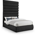 Agatha Boucle Fabric Upholstered Full Bed
