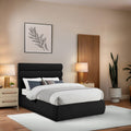 Agatha Boucle Fabric Upholstered Full Bed