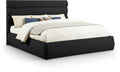 Agatha Boucle Fabric Upholstered King Bed