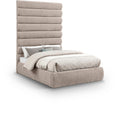 Agatha Chenille Fabric Upholstered Full Bed