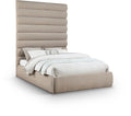 Agatha Chenille Fabric Upholstered Queen Bed