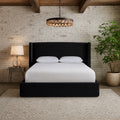 Jerome Velvet Upholstered King Bed