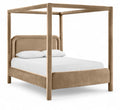 Romana Velvet Upholstered Queen Bed