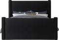 Enrica Velvet Upholstered Full Bed