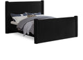Enrica Velvet Upholstered King Bed