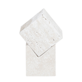 Pesaro Natural Travertine Decorative Cube