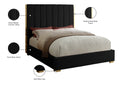 Bettina Velvet Upholstered Full Bed