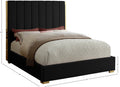 Bettina Velvet Upholstered King Bed