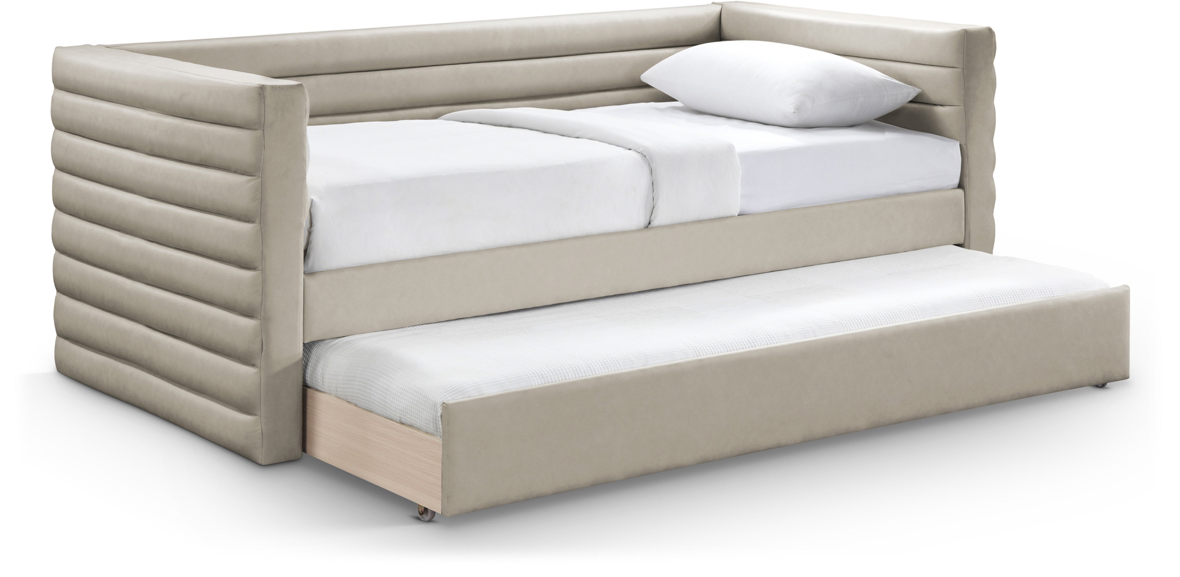 Brescia Vegan Leather Upholstered Twin Daybed