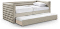 Brescia Vegan Leather Upholstered Twin Daybed