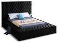 Brigitta Velvet Upholstered King Bed (3 Boxes)