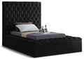 Brigitta Velvet Upholstered Twin Bed (3 Boxes)